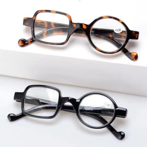 Handmade Unisex Reading Glasses Round/Square Funky Frames Reading Glasses for Men Women