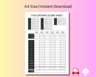 5 Crowns Score Sheet Printable - Il 340x270.5435458259 Ikwb