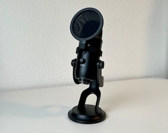 Blue Yeti popfilter 100 mm mikrofon popfilter mikrofonskydd tillbehör