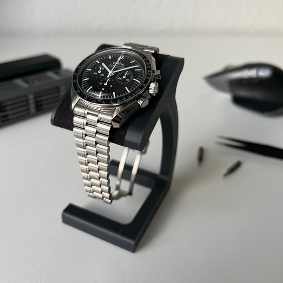 TimeFrame Uhrenhalter mit Alcantara Bezug