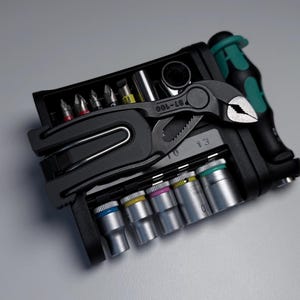 ClipTool Wera ToolCheck-hållare för Knipex Cobra 87-100 XS EDC