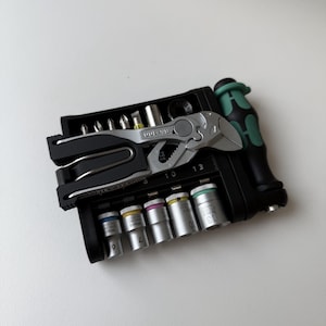 ClipTool Wera ToolCheck-hållare för Knipex Cobra 86-100 XS EDC