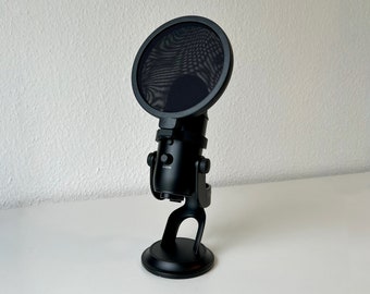 Blue Yeti pop filter 150 mm microphone  Popfilter Mikrofon Schutz Zubehör