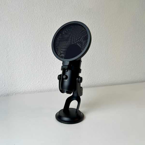 Blue Yeti pop filter 150 mm microphone  Popfilter Mikrofon Schutz Zubehör