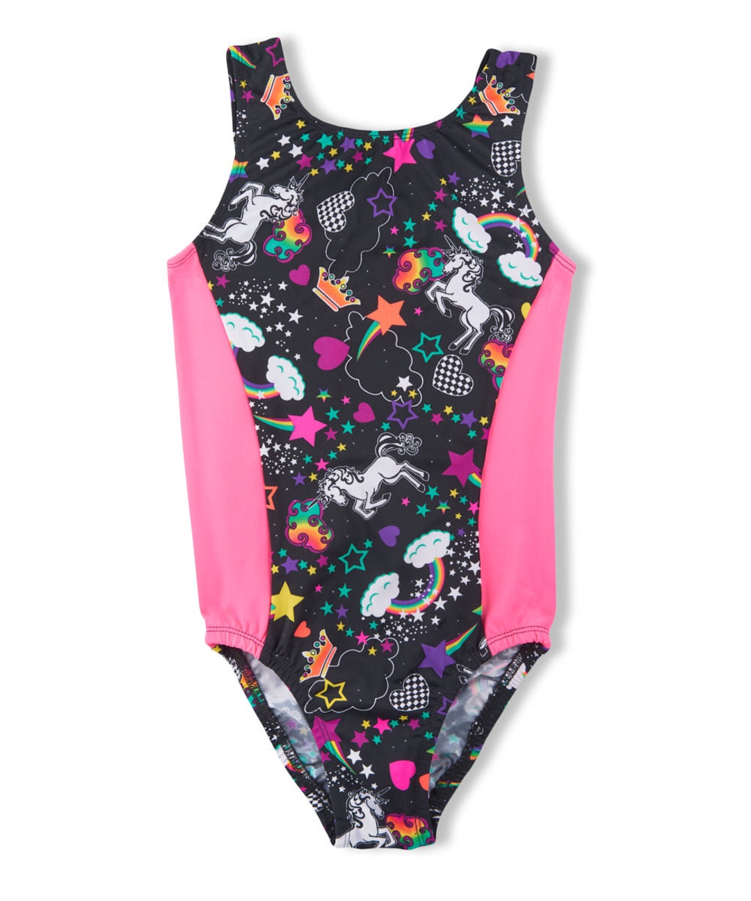 Multicolour Unicorn Leotard with Scrunchy main image 0