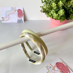 Oxford Green Padded Hairband: Unisex Thin Headband