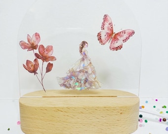 Kit de lámpara de noche DIY, manualidad para niños, regalo de fiesta