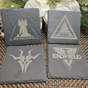 Arknights slate Coasters set image 2