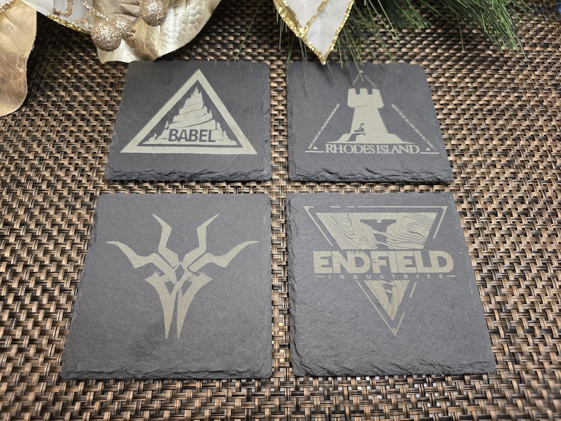 Arknights slate Coasters set image 1