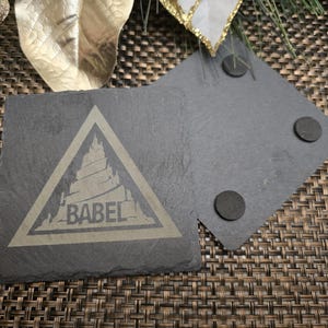 Arknights slate Coasters set image 4