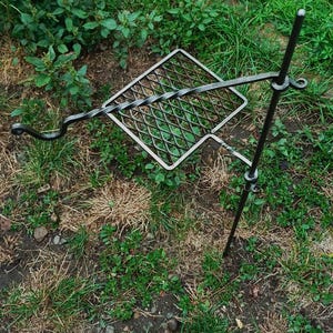 Draaibaar fornuis, campingset, bushcraft-grill