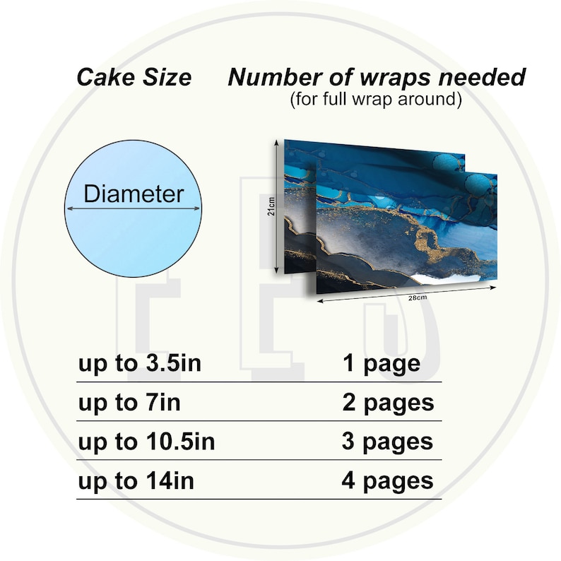 Purple Halloween Castle Full Moon Wrap Around Edible Cake Topper, ICING