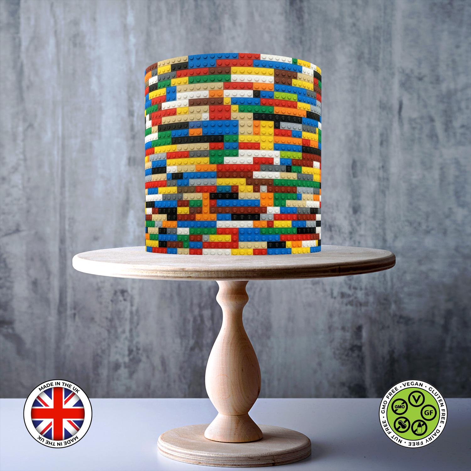 Building block cake