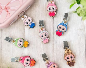 LABUBU Monster Kindle Dust Plug Charm: USB-C or Lightning