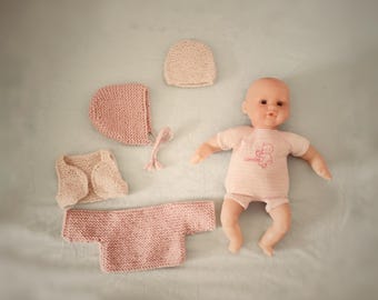 Pack pdf tricot pour poupées Corolle 30cm Bébé câlin