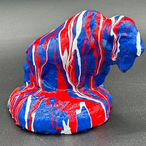 Drip Painted Football Buffalo!