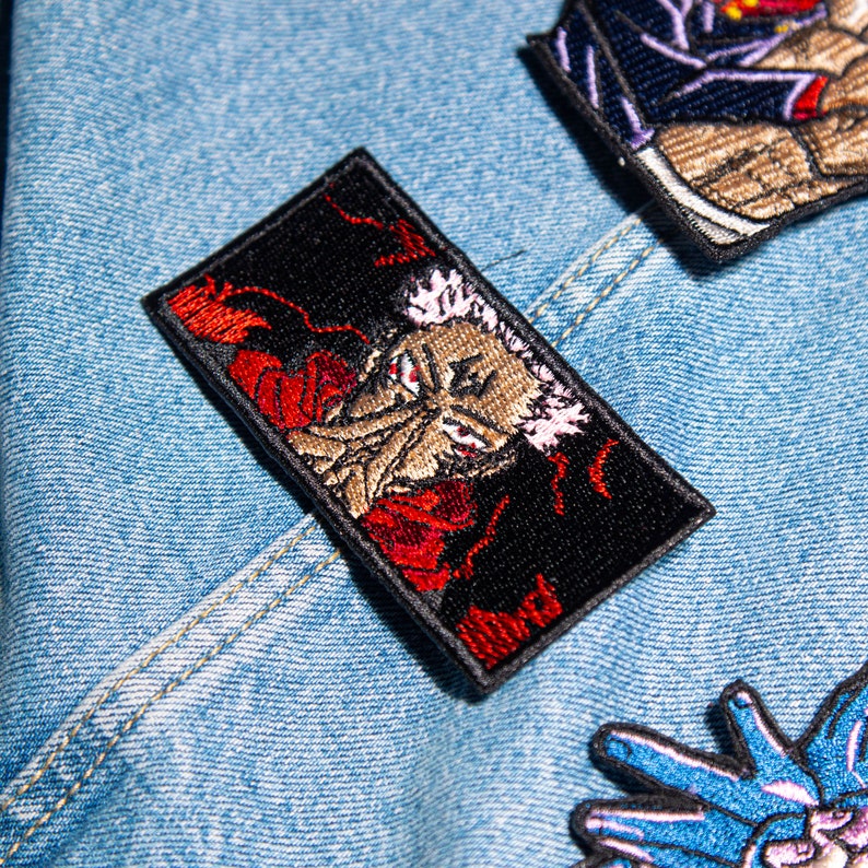 Iron on Anime Patch, Embroidered Patch, Anime Lover Gift, Sew on