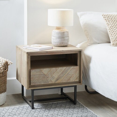 Farmhouse Nightstand Etsy UK