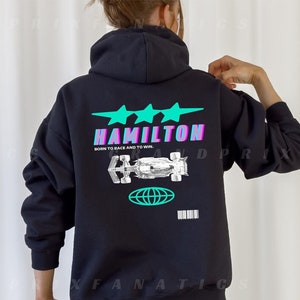 Lewis hamilton monogram hoodie new arrivals