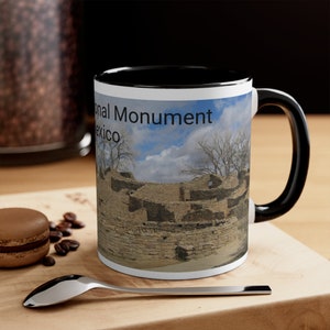 Aztec Ruins National Monument -  New Mexico -  Accent Mug, designed by AGT.