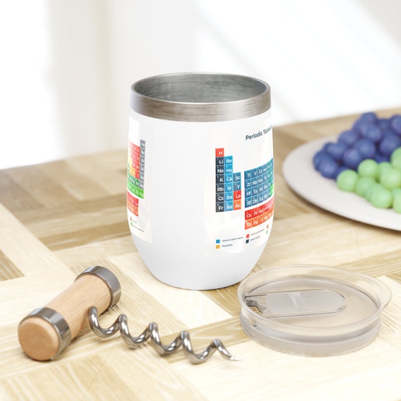 Periodic Table Chill Wine Tumbler for Your Scientist, Designed by AGT -  Etsy Australia