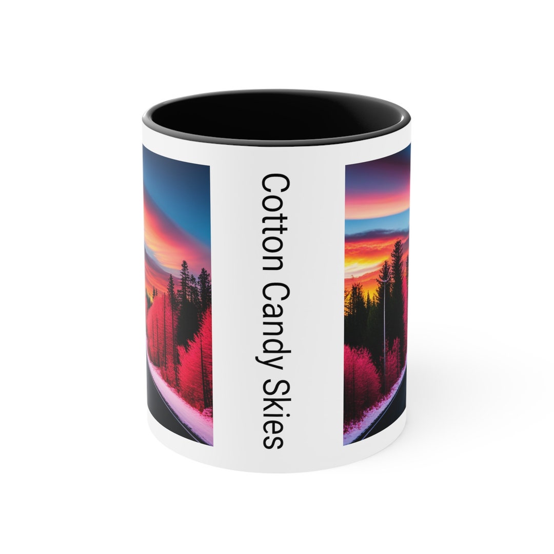 Cotton Candy Skies - Accent Mug, Designed by AGT. - Etsy