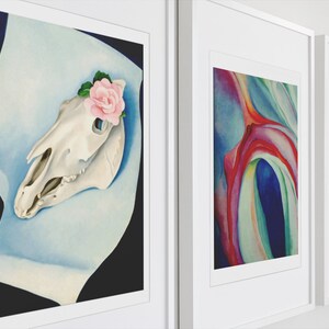 100+ Printable Art Designs | Georgia O'keeffe Artworks and Painting ...
