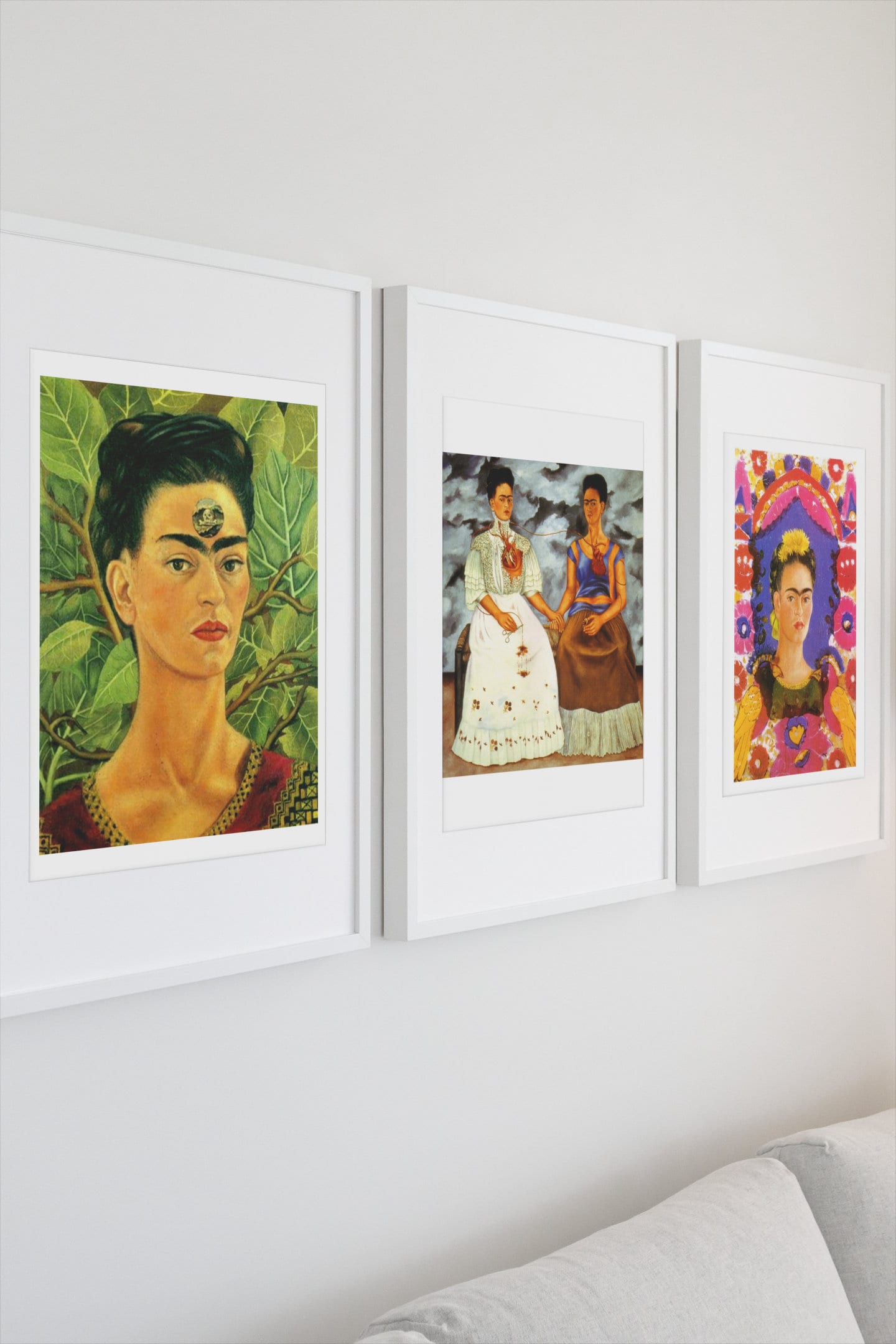 100 Printable Art Designs Frida Kahlo Artworks and Painting Collection ...
