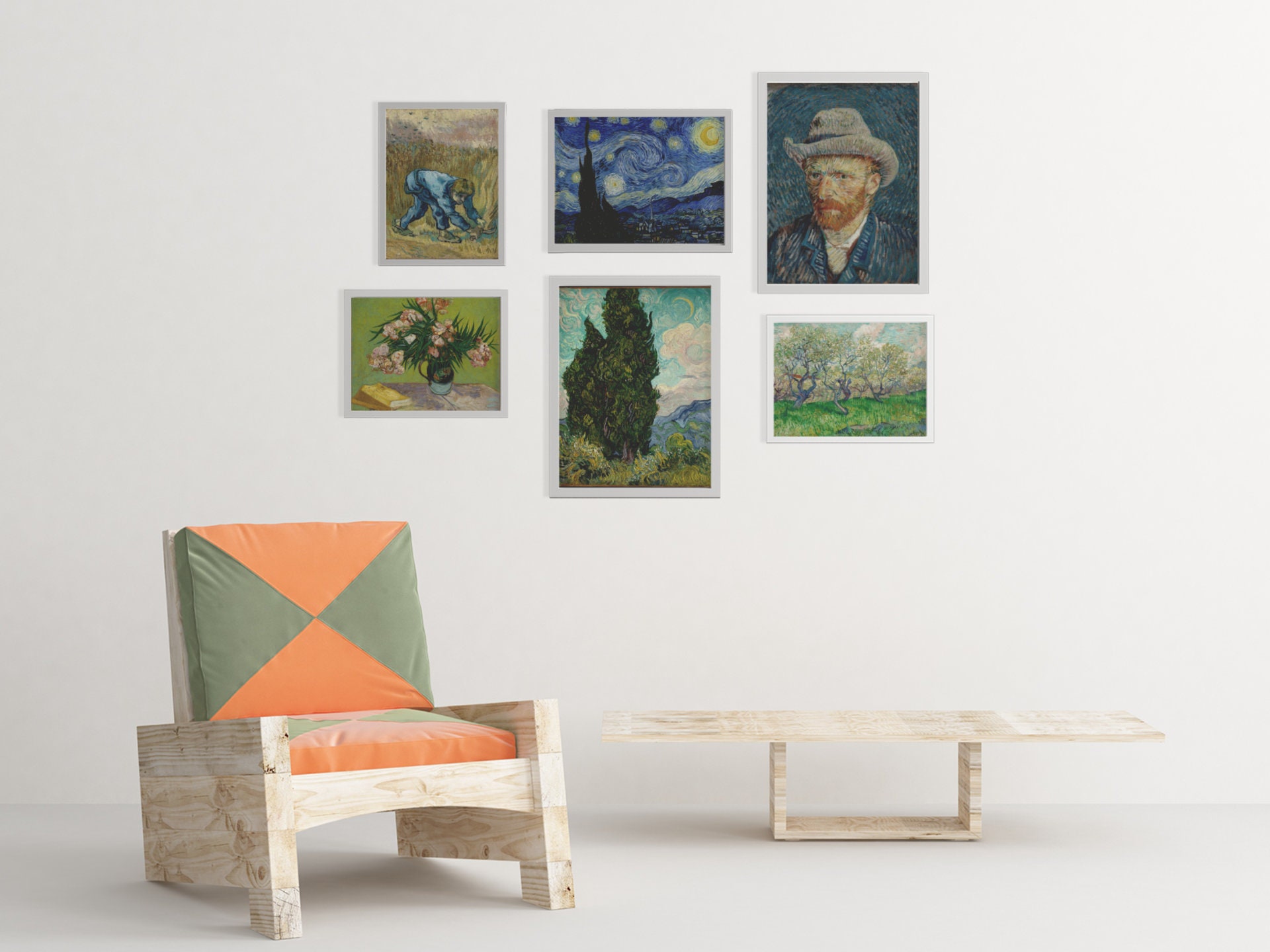 100 Printable Art Designs Van Gogh Artworks and Painting Collection ...