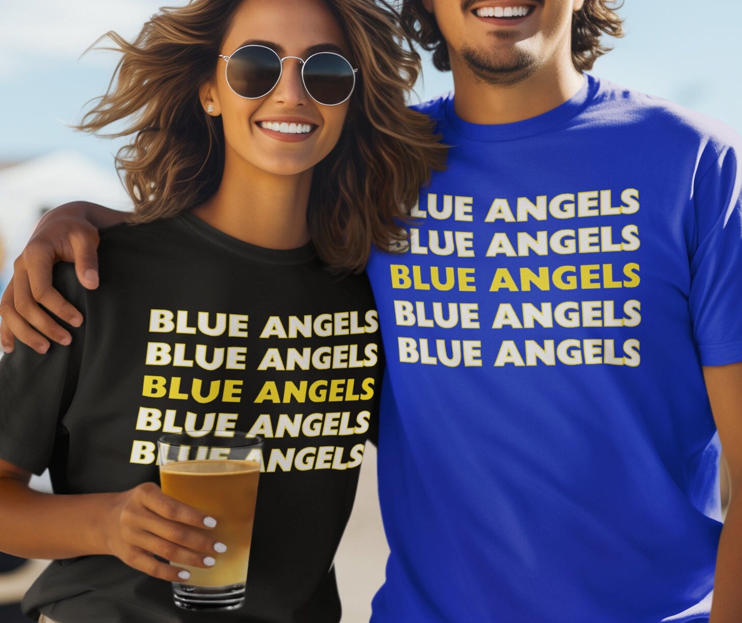 Blue angels fan tee, Adult Unisex Jersey Short Sleeve Tee, Aviation Enthusiast T-Shirt, Military Planes Top, Gift for Him & Her