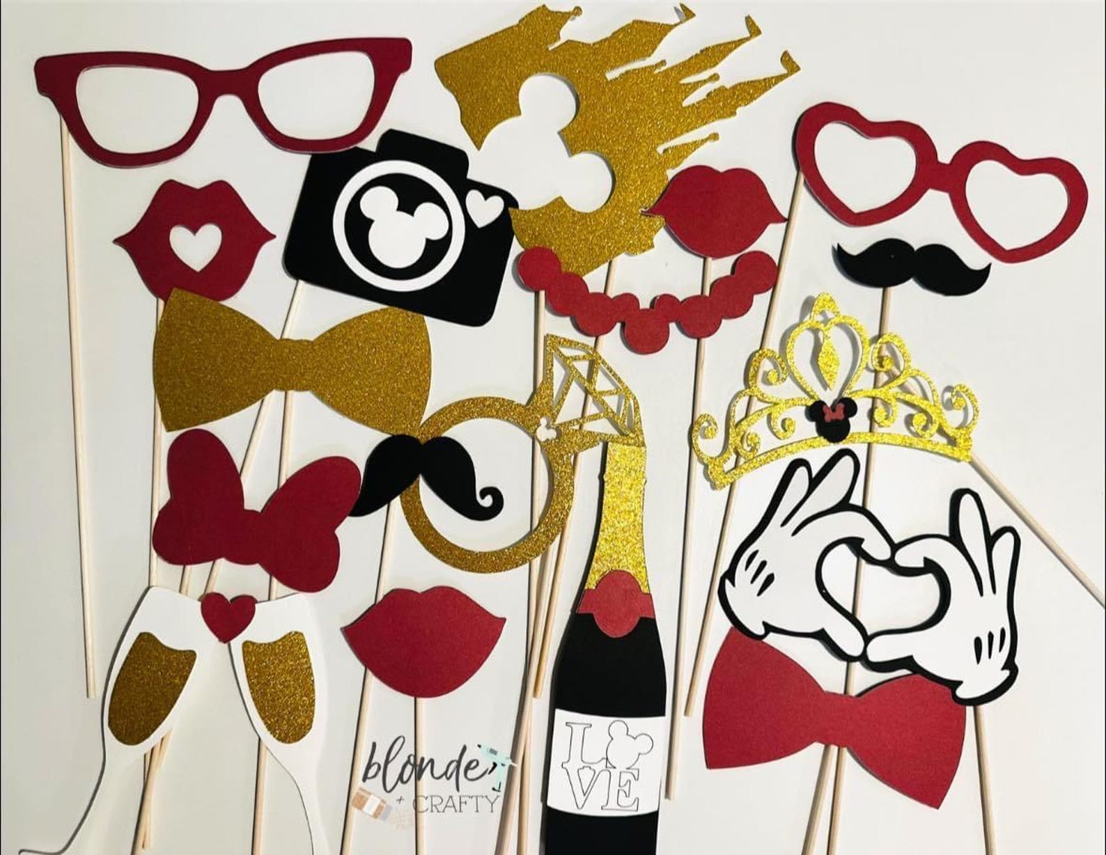 Fairytale Wedding Photo Booth Props - Etsy