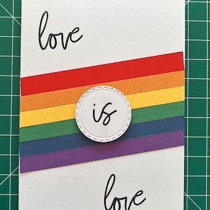 Love is Love - LGBTQ+-wenskaart