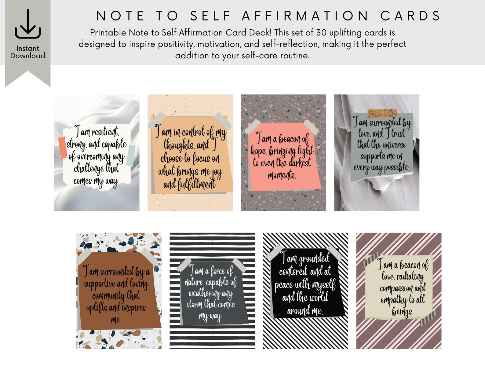 30 Printable Note To Self Affirmation Cards Printable Note To Self 30-printable-note-to-self-affirmation-cards-printable-note-to-self