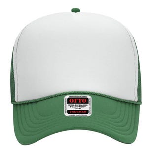 Otto Cap 5-Panel Mid Profile Mesh Back Trucker Hat 32-467