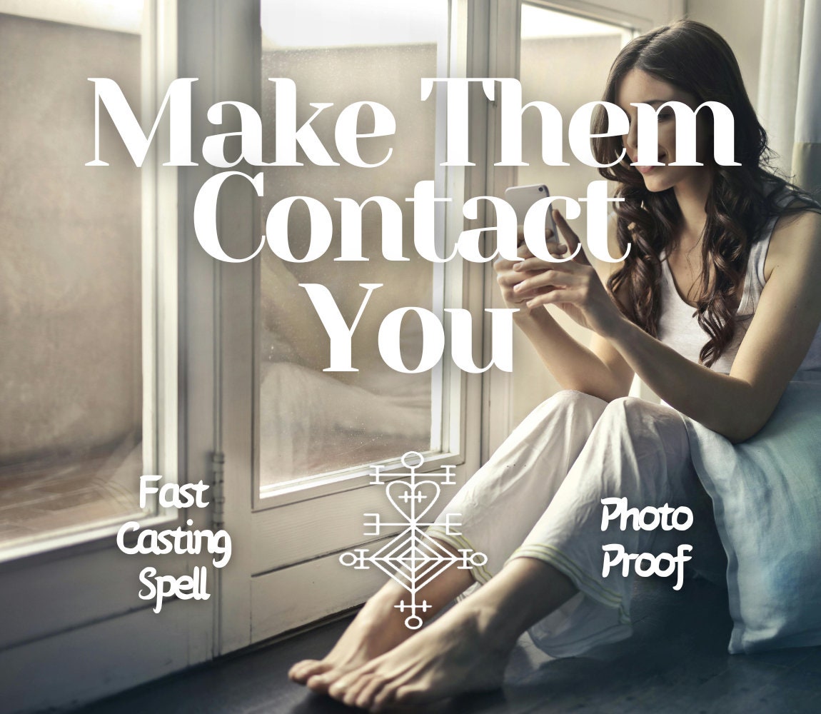 Make Them Contact You Spell: Obsession, Love & Attraction - White Magic