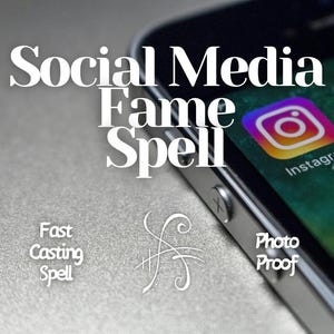 Social Media Fame Spell: Boost Popularity, White Magic