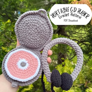 Portable CD Player Crochet Pattern | Portable CD Player (PDF Pattern) | Digital Download