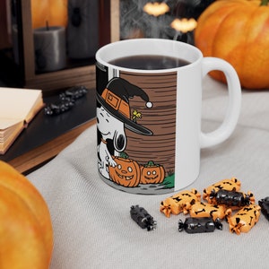 Halloween Snoopy Ceramic Mug