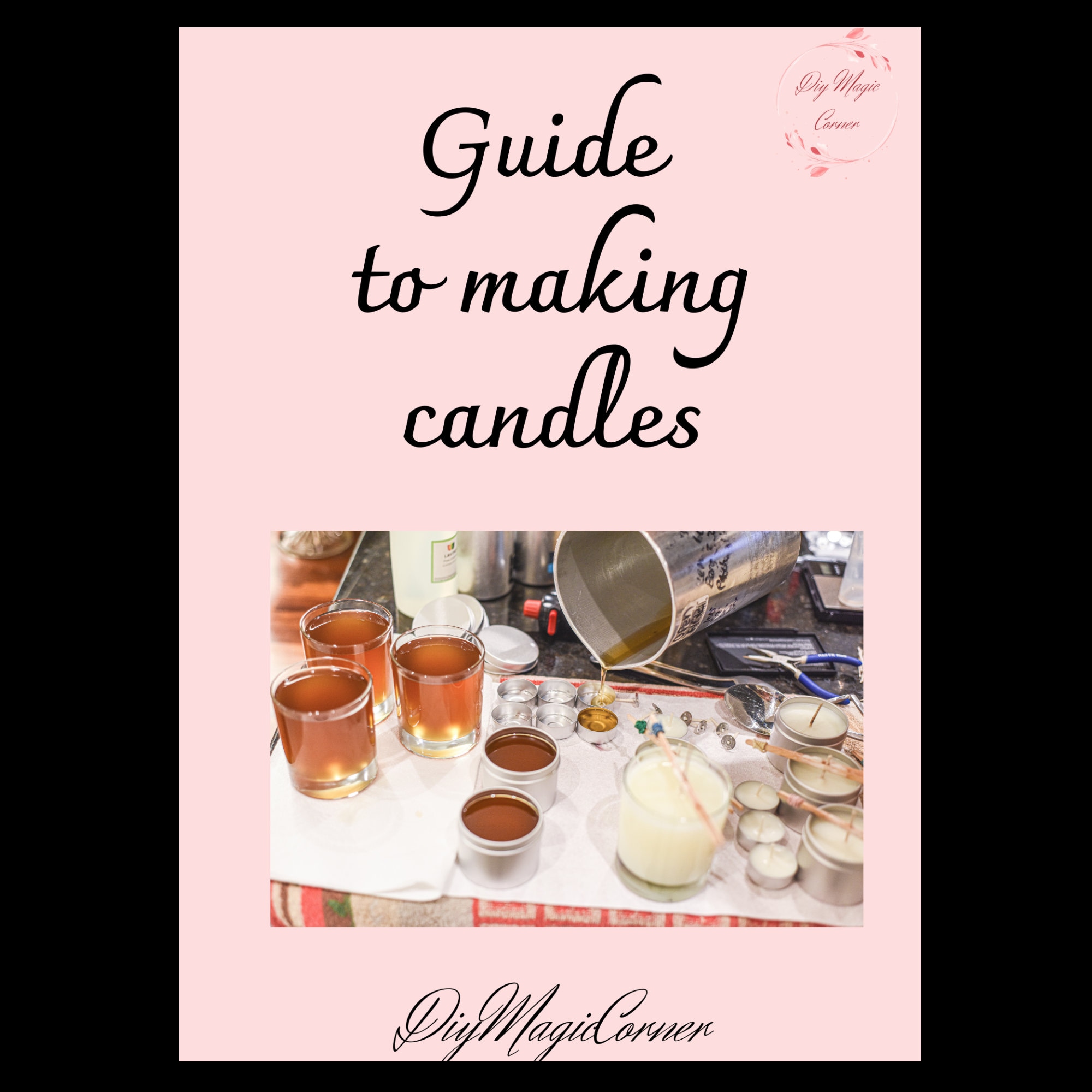 We Make Candle Kit Complete DIY Beginner Set ,soy Wax With 6 Rich