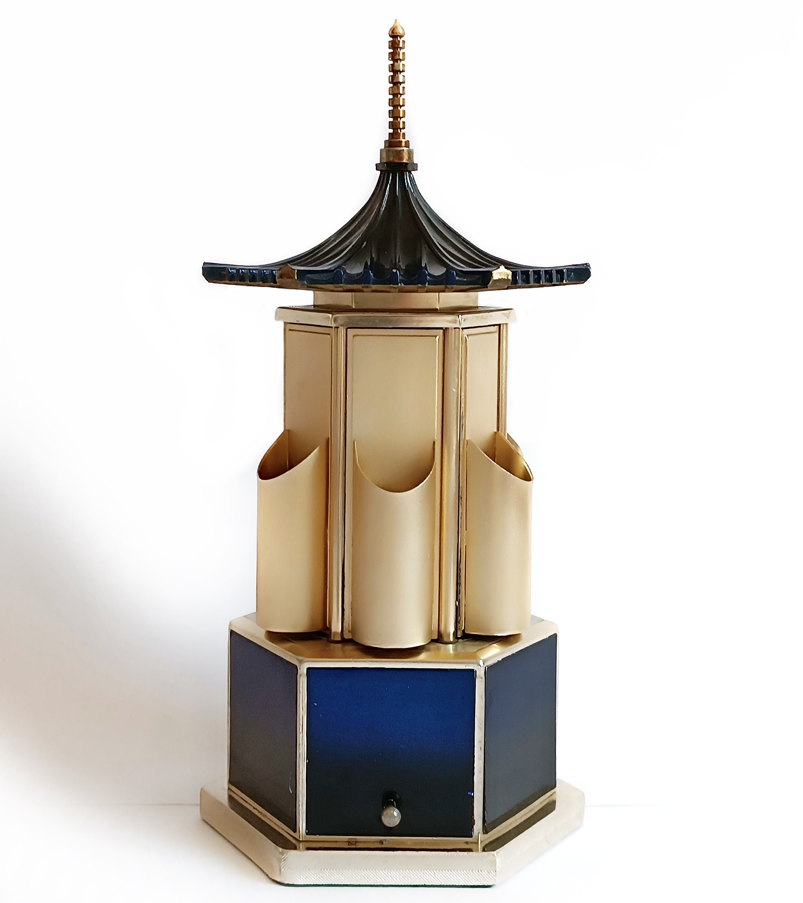 Music Carousel Cigarette Dispenser Lipstick Holder Music Box Etsy