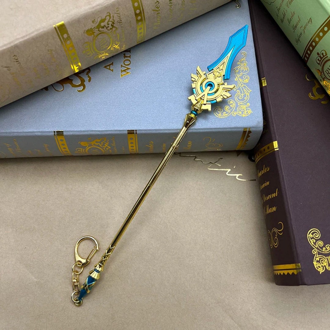 Genshin Impact Replica Skyward Spine Xiangling Gaming Miniature ...