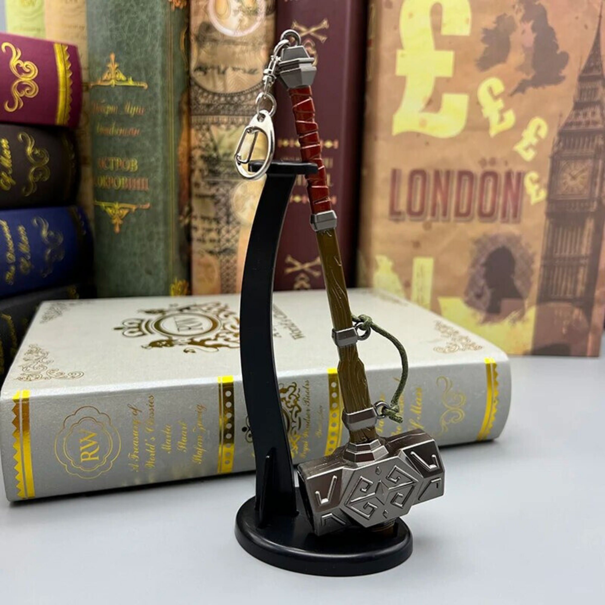 Legend of Zelda Replica 18 Cm Iron Sledgehammer Botw Gaming Miniature