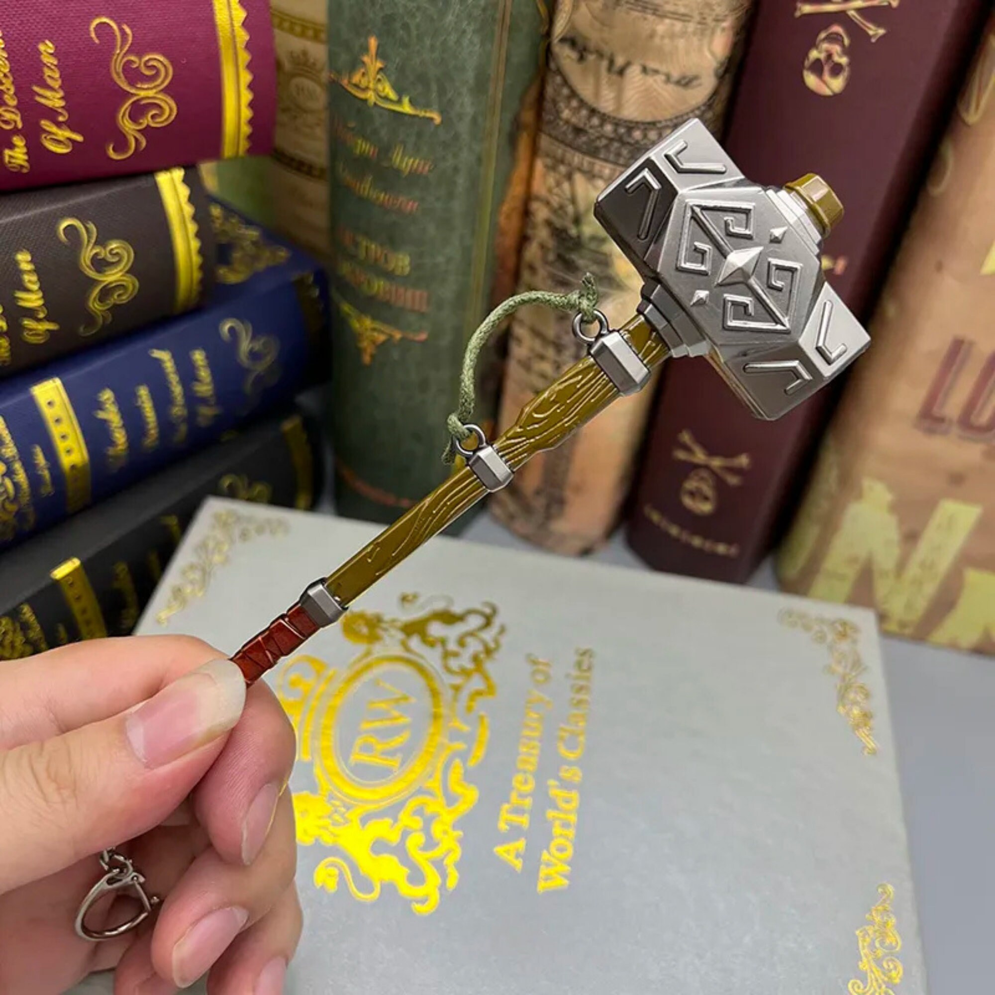 Legend of Zelda Replica 18 Cm Iron Sledgehammer Botw Gaming Miniature