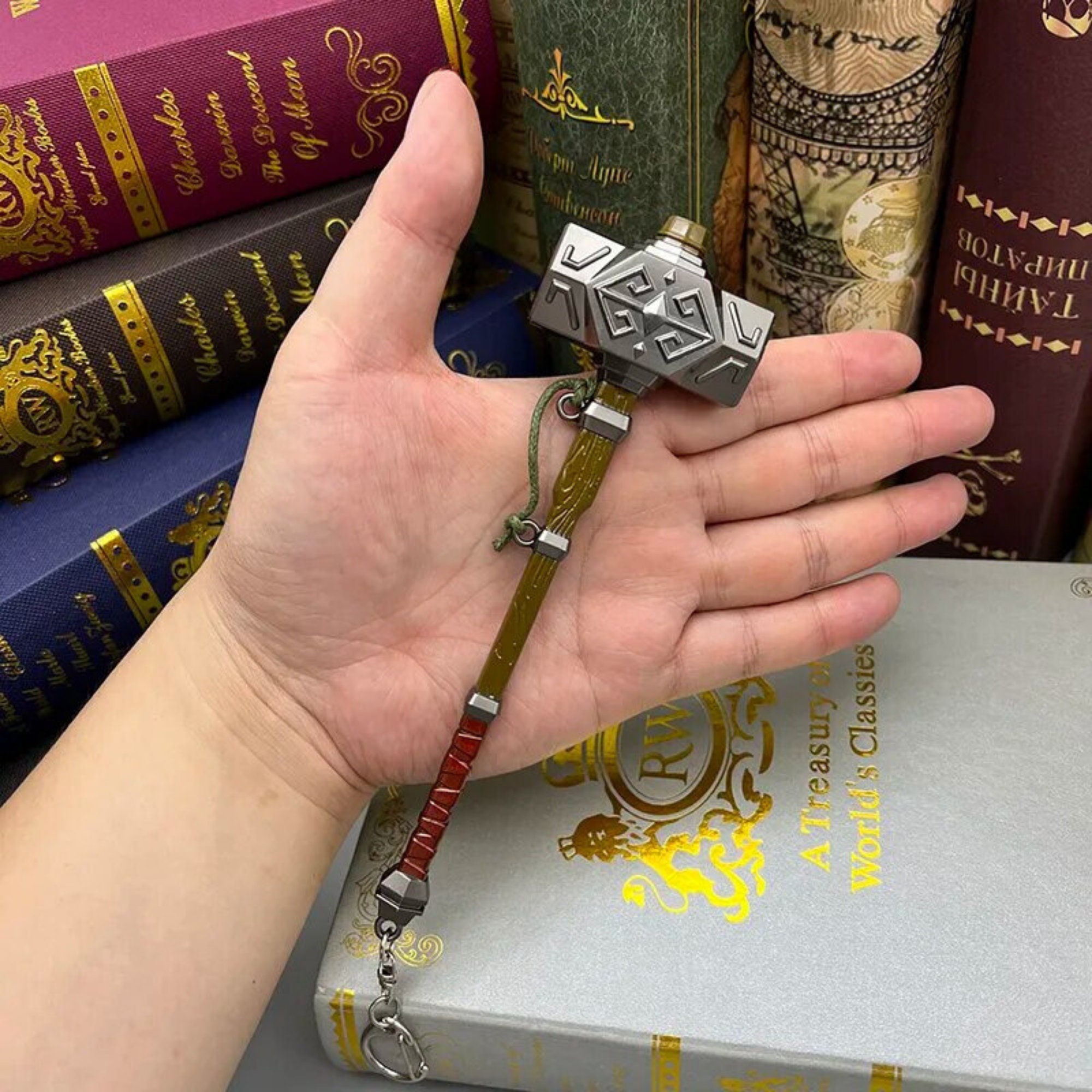 Legend of Zelda Replica 18 Cm Iron Sledgehammer Botw Gaming Miniature