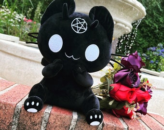 Black cat plush “Baphakitty”