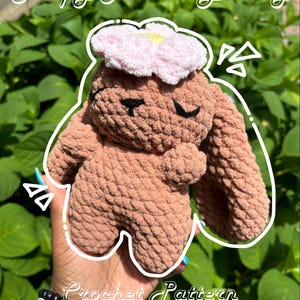 Flower Bunny Crochet Pattern