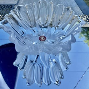 Vintage, Mikasa, Waltherglas, Tulip, Serving Blow, Germany