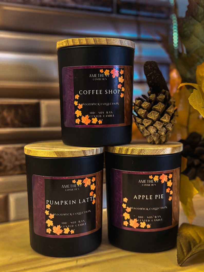 Fall Woodwick Collection Candle Etsy