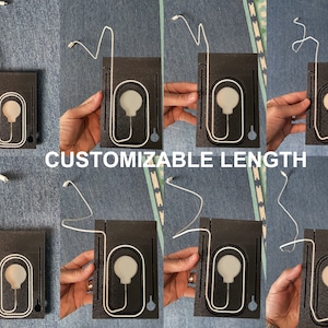 Choose between 8 different cord length options