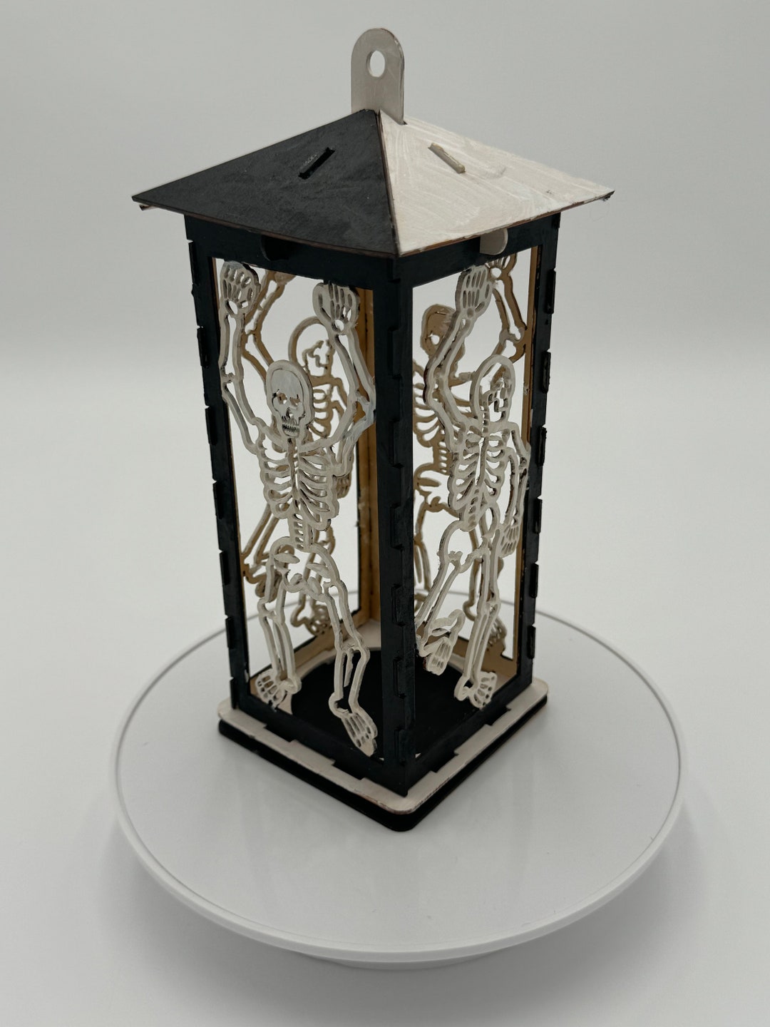 Halloween Skeleton Lantern Etsy